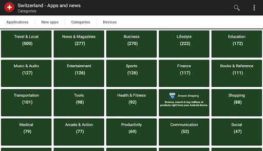Swiss apps and games