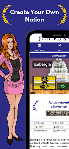 Android application Politics and War screenshort