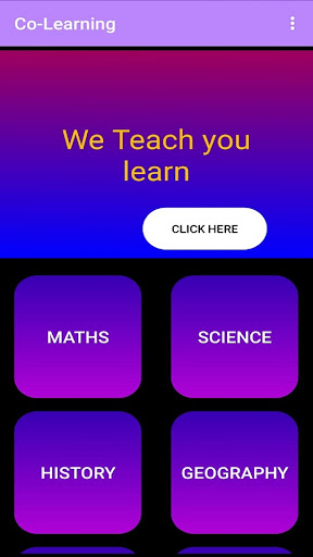 Android application Co-Learning by Ad Astra screenshort