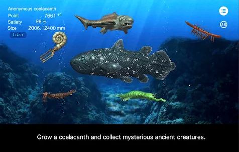 Coelacanth and ancient fish