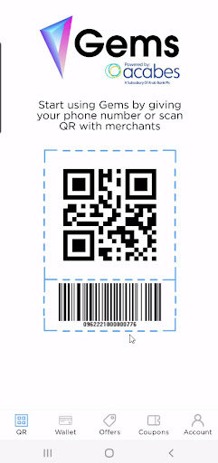 Android application GEMS Loyalty screenshort