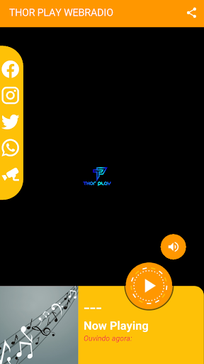 Android application Thor Play Web Rádio screenshort