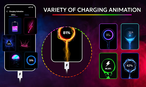 Battery Charging - Animation