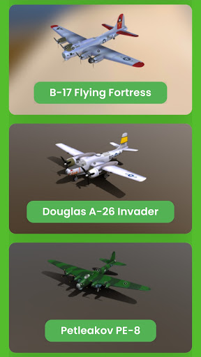 WW2 Bombers - AR Course Screen 2