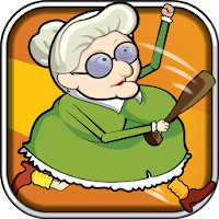 Running Granny Against Zombie