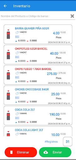 SINCO App de Inventarios Screen 3