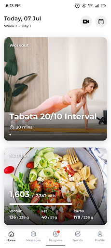 BRVEFIT Screen 2