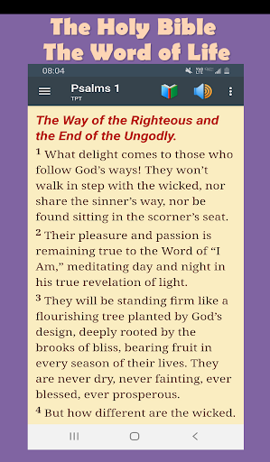 The Passion Translation (TPT) Screen 3