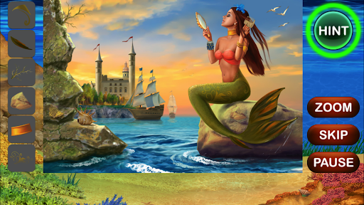 Android application Mermaid Hidden Objects screenshort