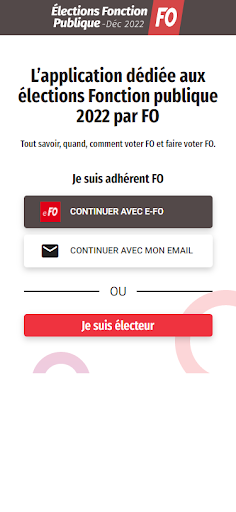 Android application FP 2022 FO screenshort