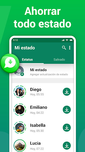 Vista previa de la aplicación