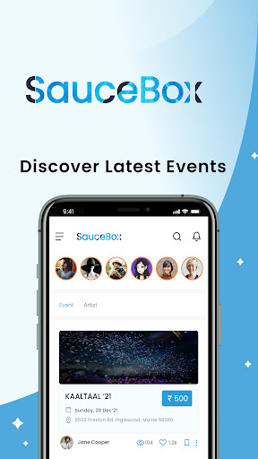 Android application SauceBox screenshort
