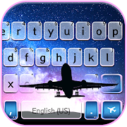 Night Sky Flight Keyboard Theme