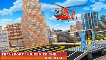 Fire Truck Driving: Helicopter Rescue