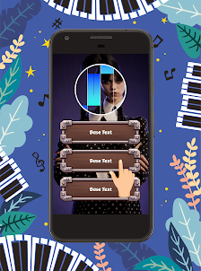 Piano Tiles Wednesday Addams