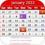 Australia Calendar 2022 Apk