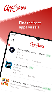 AppSales: Apps on Sale  Screenshots 1