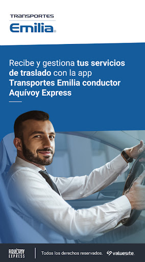 Android application Transportes Emilia Conductor screenshort