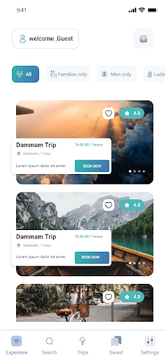 Android application Go Asbar screenshort