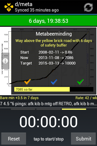 Beeminder Screenshot 3 - AppWisp.com
