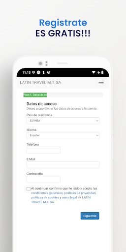Latin Travel Spain Screen 3