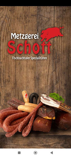 Android application Metzgerei Schott screenshort