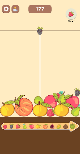 Android application MySuika: Watermelon Game screenshort