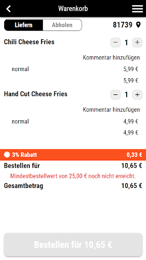 Burgerhouse München Screen 2