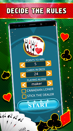 Game screenshot Euchre Offline - Single Player apk download