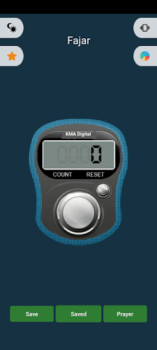 Digital Tasbeeh Counter Screen 2