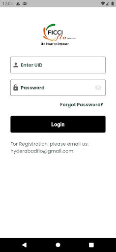 Android application FICCI FLO Hyderabad screenshort