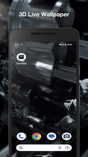 Android application Car Engine Live Wallpaper screenshort