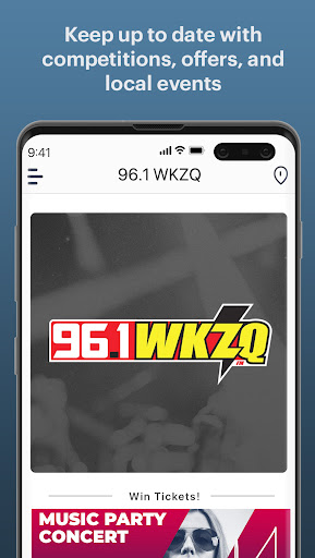 96.1 WKZQ Screen 3