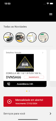 Cooperminas Proteção Veicular Screen 2