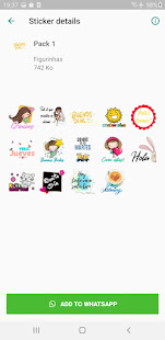 Stickers de Saludos para WAStickerApps 1.0 APK screenshots 2