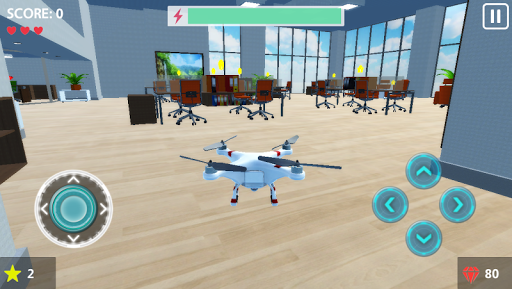 Android application RC Drone Flight Simulator 3D screenshort