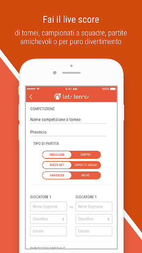 Lets Tennis - Tornei FIT live