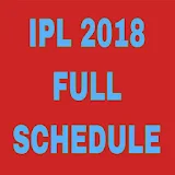 IPL 2018 Time Tables icon
