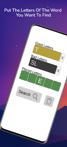 Android application Findle Solver screenshort