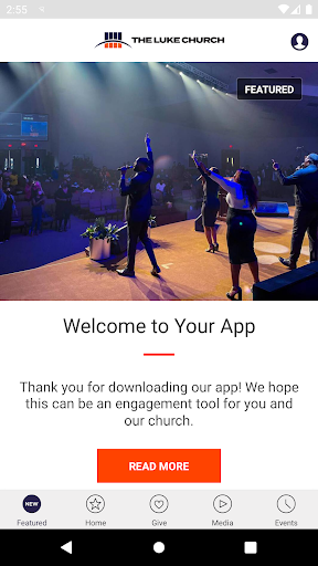 Android application The Luke Church screenshort