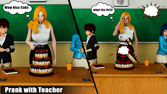 Scary Evil Teacher: Prank Game