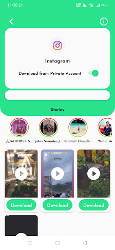 Social Media Saver Screen 3