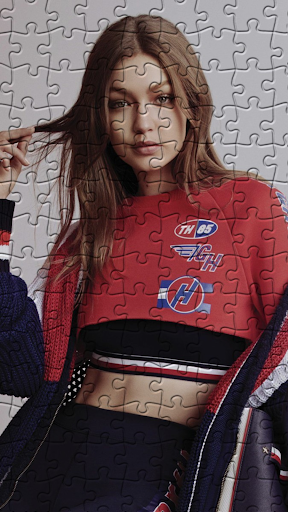 Android application Gigi Hadid Jigsaw Puzzles screenshort