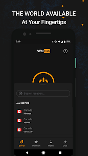 VPNhub: APK MOD Tidak Terbatas & Aman (Premium Tidak Terkunci) 3