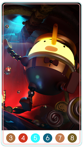 Pinocchio Paint by Number Screen 2