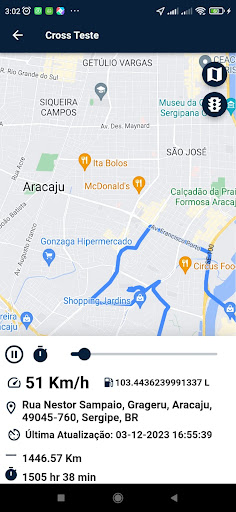 Rastre Proteção Screenshot