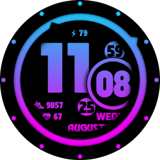 JK_55 [Watch Face] Wear OS logo