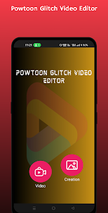 Powtoon Glitch Video Editor