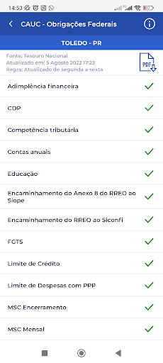 Govfácil App Screen 3