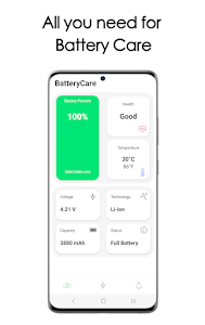 BatteryCare - battery health Unknown